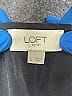Ann Taylor LOFT Outlet Gray Long Sleeve Blouse Size L - photo 3