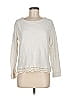 Lou & Grey for LOFT 100% Cotton Ivory Pullover Sweater Size M - photo 1