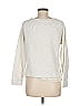 Lou & Grey for LOFT 100% Cotton Ivory Pullover Sweater Size M - photo 2