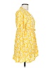 Everly 100% Rayon Yellow Casual Dress Size L - photo 3