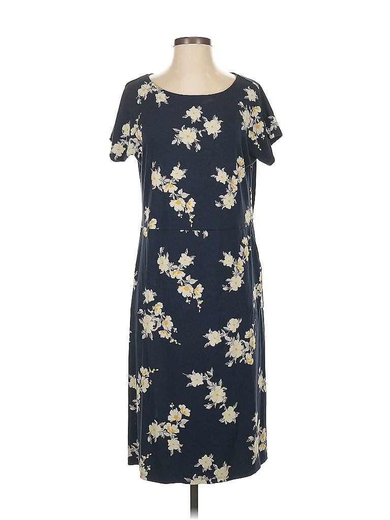 Click to view more detailed imagery on our partner's website Pre-owned Jjill Casual Dress In Blue