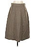 Escada Chevron-herringbone Brown Gray Casual Skirt Size EU 36 / US 6 - photo 1