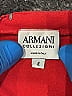 Armani Collezioni Color Block Red Cocktail Dress Size 4 - photo 7