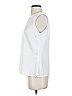Kasper 100% Polyester White Sleeveless Blouse Size S - photo 4
