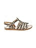 Mini Boden Animal Print Gold Ivory Sandals Size EU 39 / US 7 (youth) - photo 1