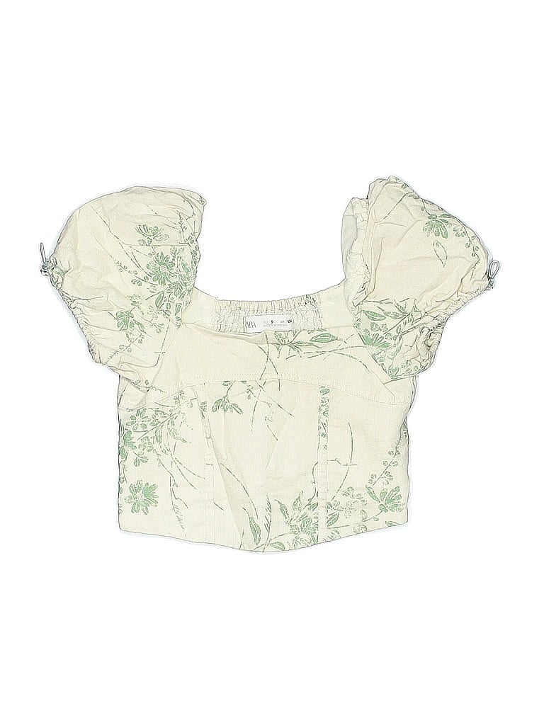 Zara Kids Green Sleeveless Blouse Size 9 - photo 1