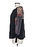 Tiny 100% Rayon Black Long Sleeve Blouse Size L - photo 4