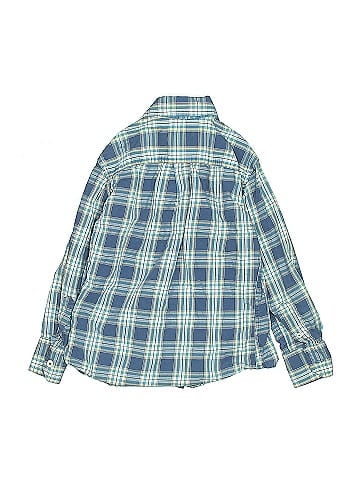 Mini Boden Long Sleeve Button-Down Shirt (view 2)