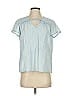 Rails 100% Lyocell Blue Short Sleeve Blouse Size XS - photo 1
