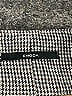 Emoda Houndstooth Gray Black Casual Skirt Size S - photo 3