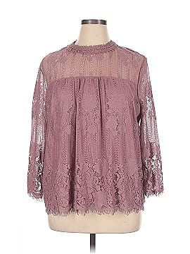 Soho Jeans New York & Company 3/4 Sleeve Blouse