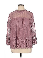 Soho Jeans New York & Company 3/4 Sleeve Blouse