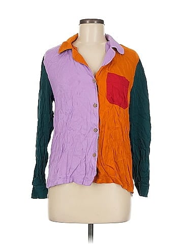 FARM Rio Long Sleeve Button-Down Shirt (view 1)