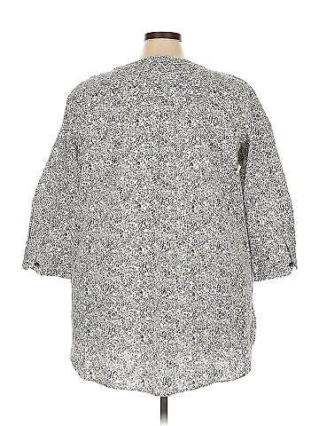 Duluth Trading Co. 3/4 Sleeve Button-Down Shirt (view 2)