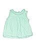 Gymboree 100% Cotton Green Teal Sleeveless Blouse Size 18-24 mo - photo 1