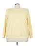 Alfred Dunner 100% Polyester Yellow Sweatshirt Size 3X - photo 1