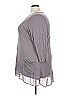 LOGO by Lori Goldstein Gray 3/4 Sleeve T-Shirt Size 3X - photo 4