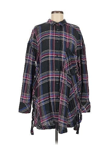 Free People Long Sleeve Button-Down Shirt (view 1)