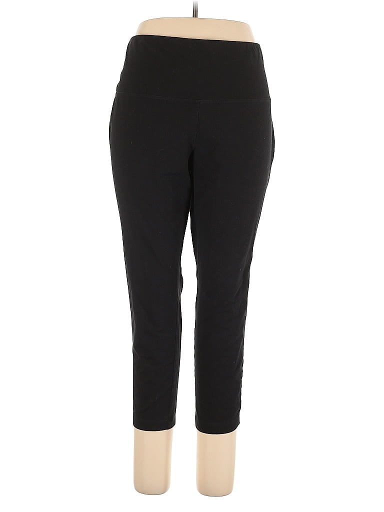 Pre-owned Zenergy By Chico's Active Pants In Black