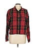 L.L.Bean Signature 100% Cotton Plaid Red Long Sleeve Button-Down Shirt Size L - photo 1