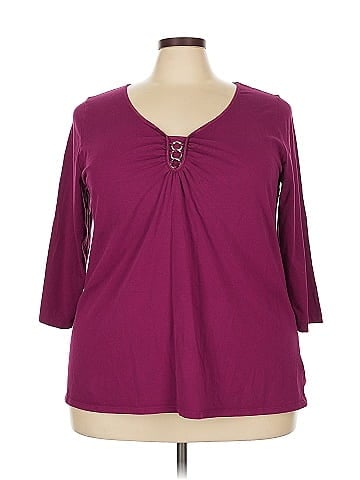 Venezia 3/4 Sleeve Top (view 1)