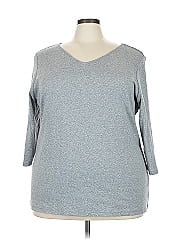 Lane Bryant 3/4 Sleeve T Shirt