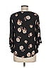 Everly 100% Rayon Black 3/4 Sleeve Blouse Size M - photo 2