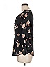 Everly 100% Rayon Black 3/4 Sleeve Blouse Size M - photo 4