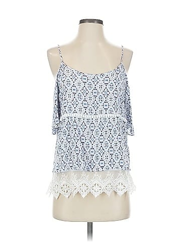 Skies Are Blue Sleeveless Blouse (view 1)