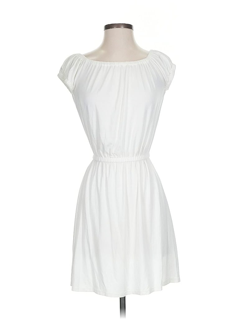 Pre-owned Rachel Pally Casual Dress In White