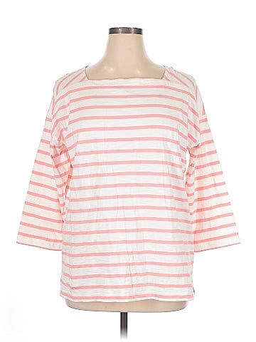 Christopher & Banks 3/4 Sleeve T-Shirt (view 1)