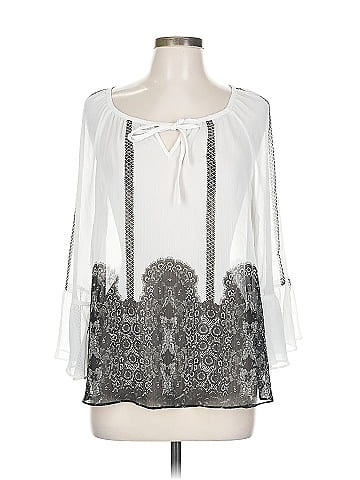 INC International Concepts Long Sleeve Blouse (view 1)