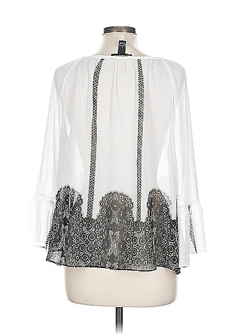INC International Concepts Long Sleeve Blouse (view 2)