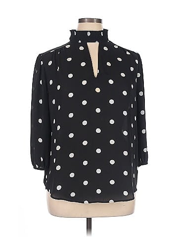 7th Avenue Design Studio New York & Company 3/4 Sleeve Blouse (view 1)