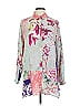 ETRO Floral Pink Blue Long Sleeve Blouse Size EU (IT) 48 / US 12 - photo 1