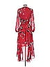 Intermix 100% Silk Red Cocktail Dress Size 0 - photo 2