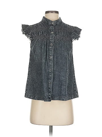 Fab'rik Sleeveless Button-Down Shirt (view 1)