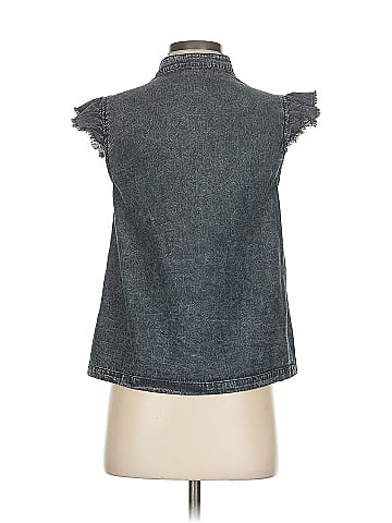 Fab'rik Sleeveless Button-Down Shirt (view 2)