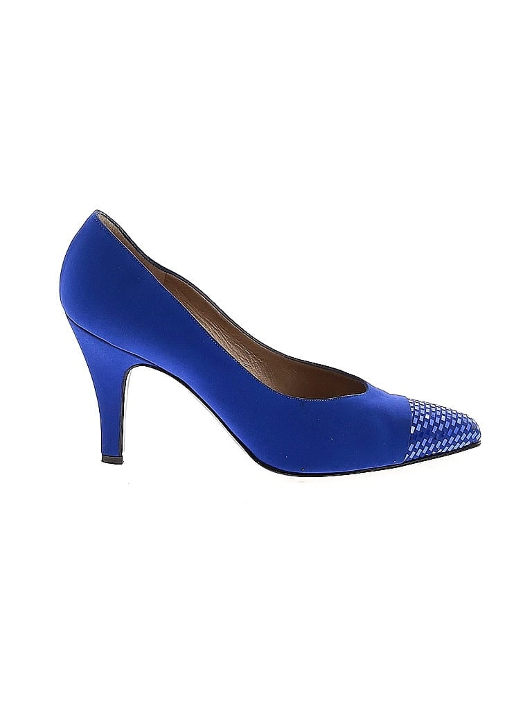 St. John Blue Heels Size 7 - photo 1