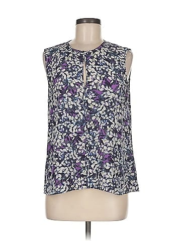 Rebecca Taylor Sleeveless Silk Top (view 1)