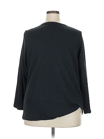 Woman Within 3/4 Sleeve T-Shirt (view 2)
