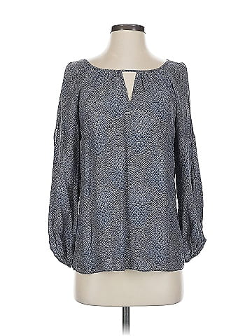 Drew 3/4 Sleeve Silk Top (view 1)