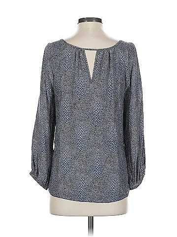 Drew 3/4 Sleeve Silk Top (view 2)