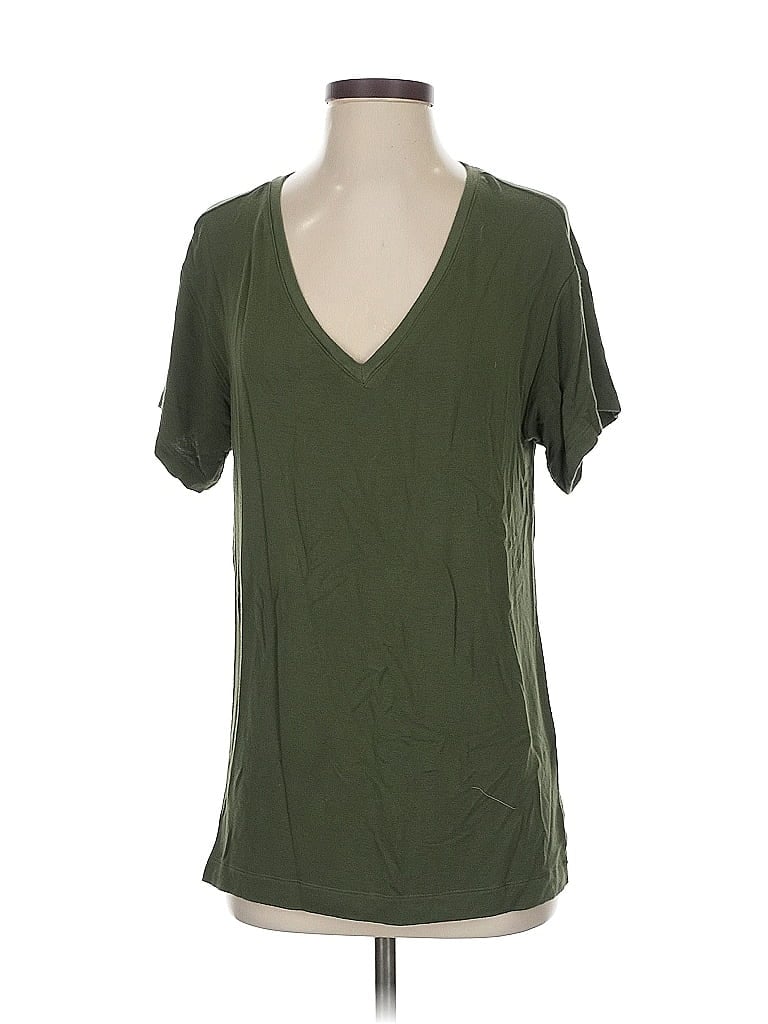 Pre-owned Lou & Grey Short Sleeve T-shirt In Green