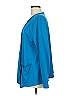 Isaac Mizrahi LIVE! 100% Cotton Blue Cardigan Size M - photo 4