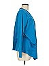 Isaac Mizrahi LIVE! 100% Cotton Blue Cardigan Size M - photo 3