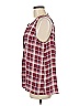 Joie 100% Silk Burgundy Sleeveless Silk Top Size M - photo 4