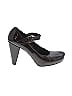 Via Spiga Black Brown Heels Size 9 1/2 - photo 1