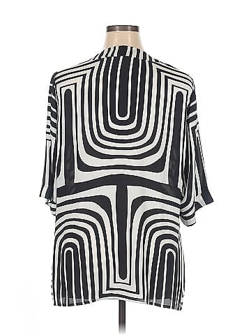 Roz & Ali 3/4 Sleeve Blouse (view 2)