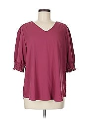 Belle By Kim Gravel 3/4 Sleeve Blouse